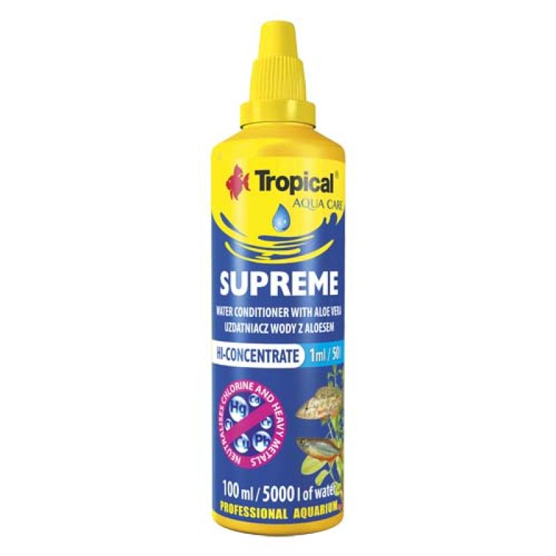 Tropical Supreme 100ml přípravek na úpravu vody s aloe na 5.000l vody Tropical