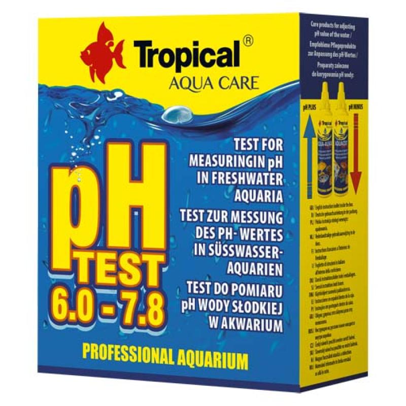 Tropical pH Test 6.0-7.8 měření pH sladké vody od 6