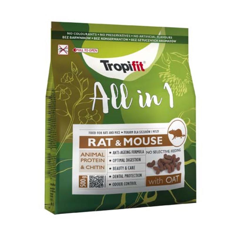 Tropifit ALL IN 1 Rat & Mouse 500g krmivo pro potkany a myši Tropifit