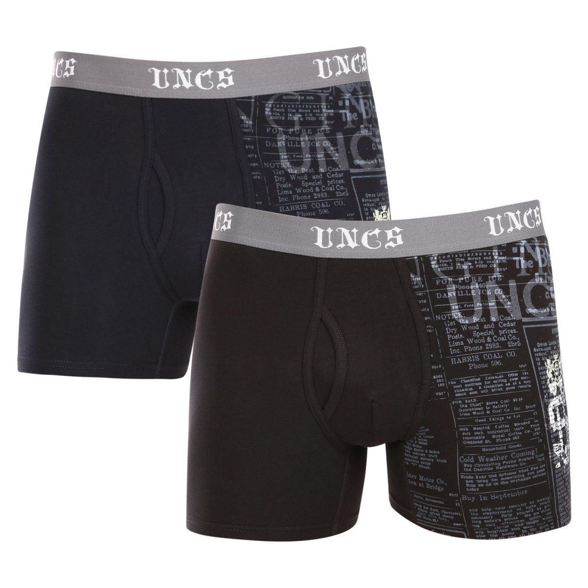 UNCS 2PACK pánské boxerky Angelo nadrozměr 3XL UNCS