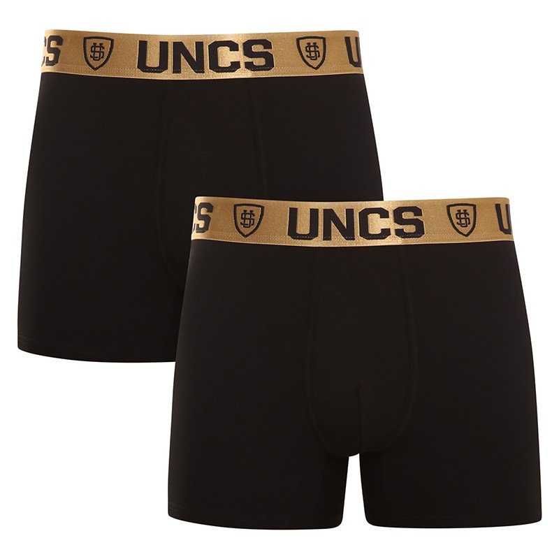 UNCS 2PACK pánské boxerky Goldman (20Z067PSPP) M UNCS