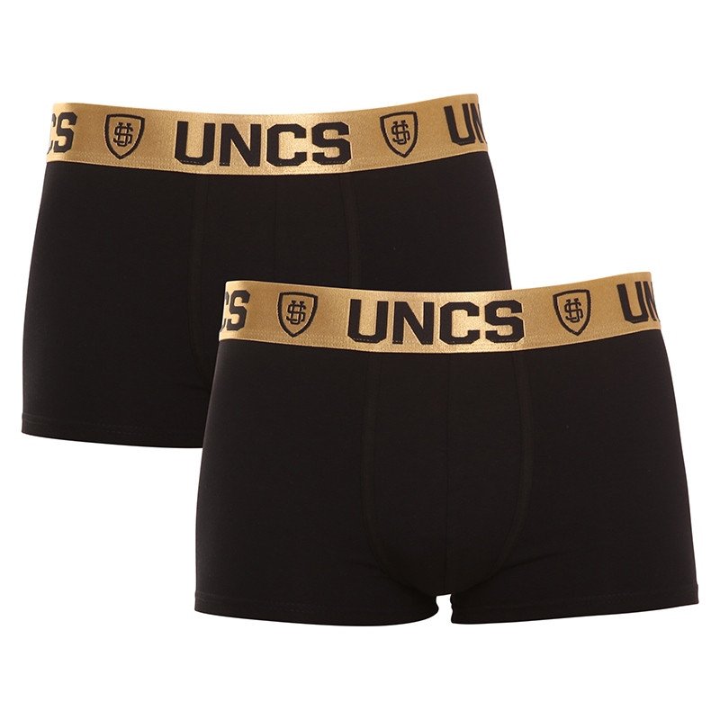 UNCS 2PACK pánské boxerky Goldman (21L171PSPP) XL UNCS