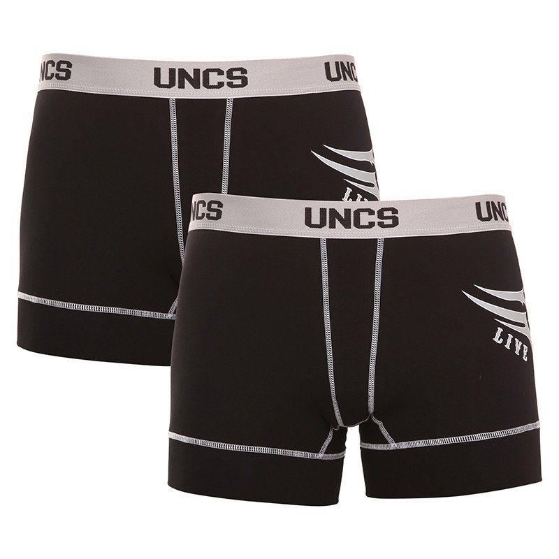 UNCS 2PACK pánské boxerky Wings III L UNCS