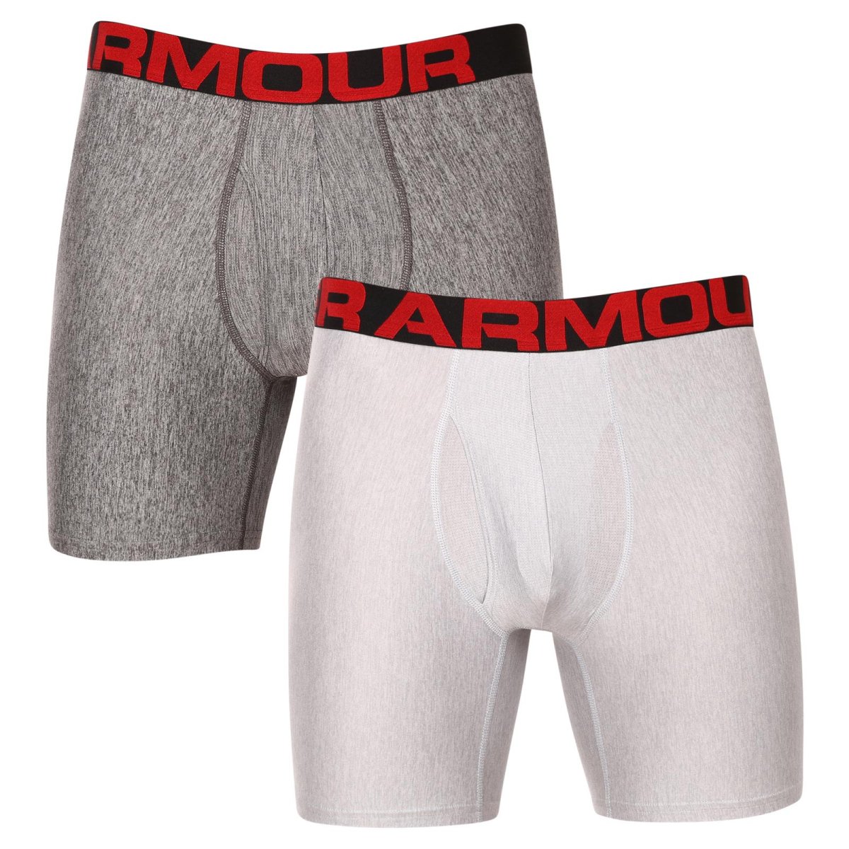 Under Armour 2PACK pánské boxerky šedé (1363619 011) M Under Armour