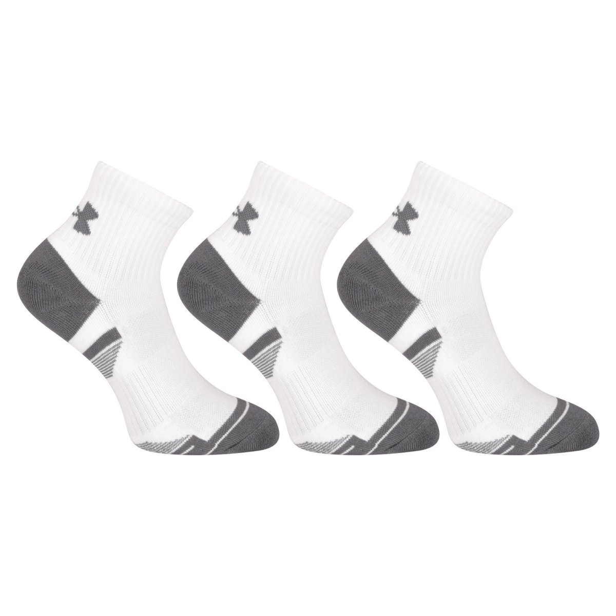 Under Armour 3PACK ponožky bílé (1379528 100) M Under Armour