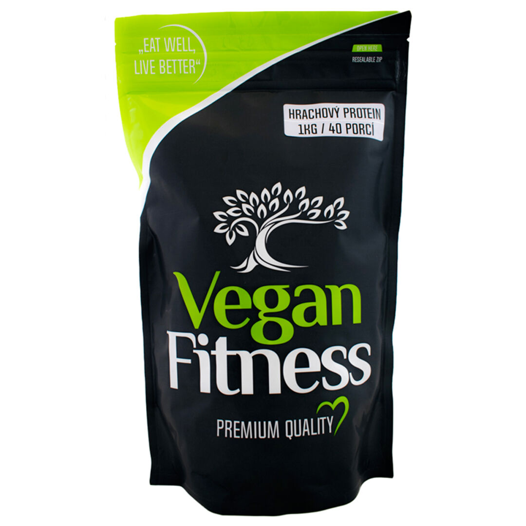 Vegan Fitness Hrachový Protein - 1000g Vegan Fitness