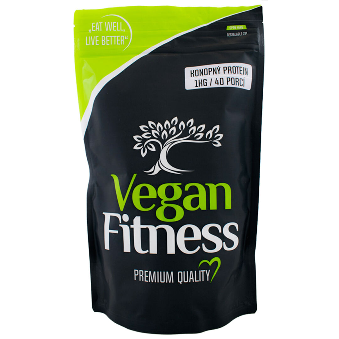 Vegan Fitness Konopný Protein - 1000g Vegan Fitness