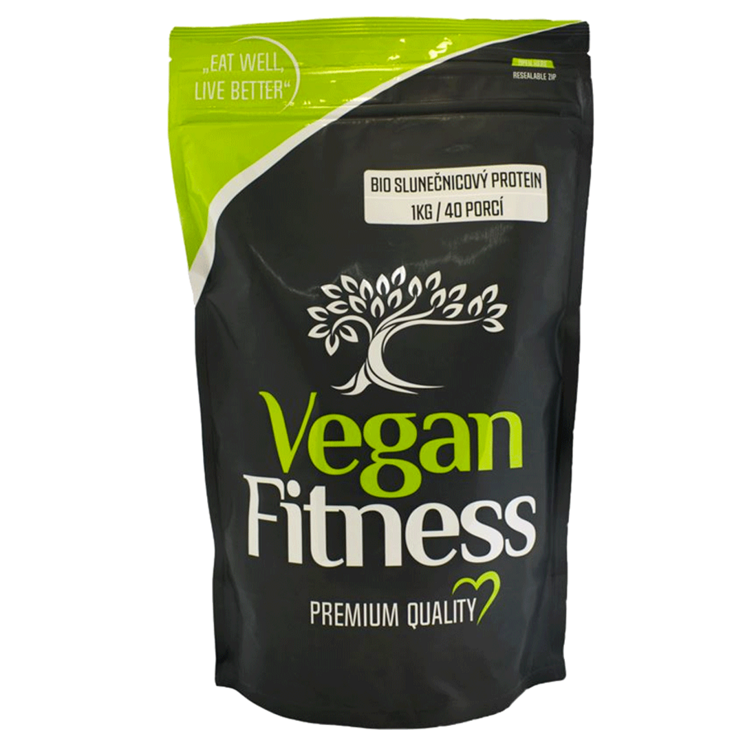 Vegan Fitness Slunečnicový Protein BIO - 1000g Vegan Fitness