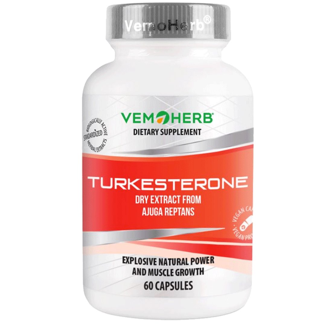 VemoHerb Turkesterone - 60 kapslí VemoHerb