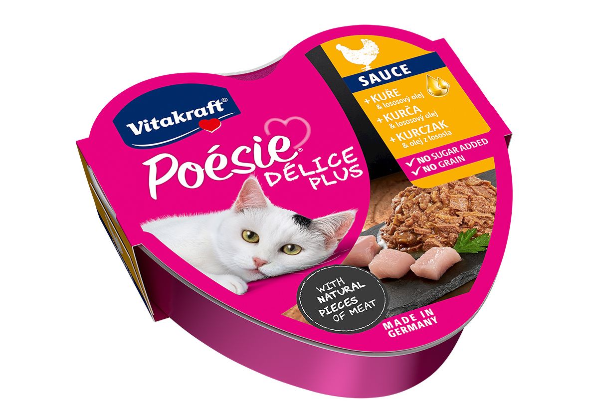 Vitakraft Poésie Délice Plus kuřecí 85 g Vitakraft