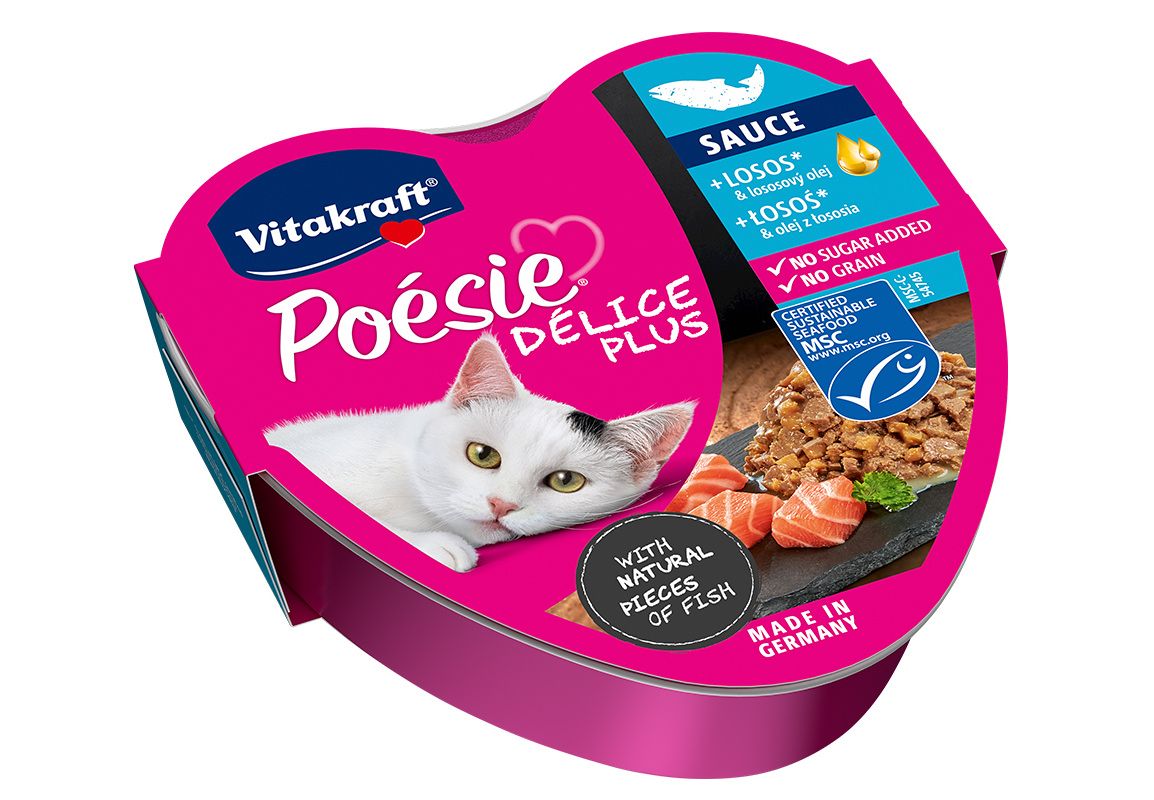 Vitakraft Poésie Délice Plus losos 85 g Vitakraft