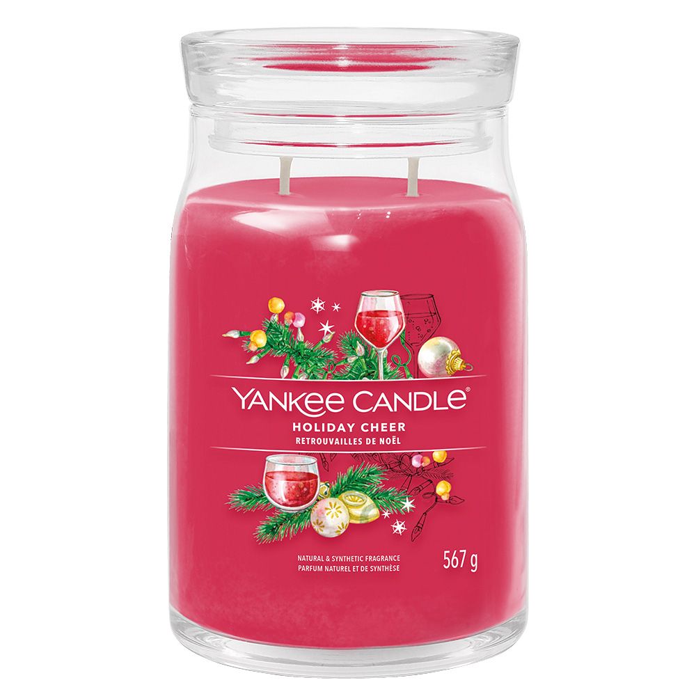 Yankee Candle Vonná svíčka Holiday Cheer 2 knoty 567 g Yankee Candle