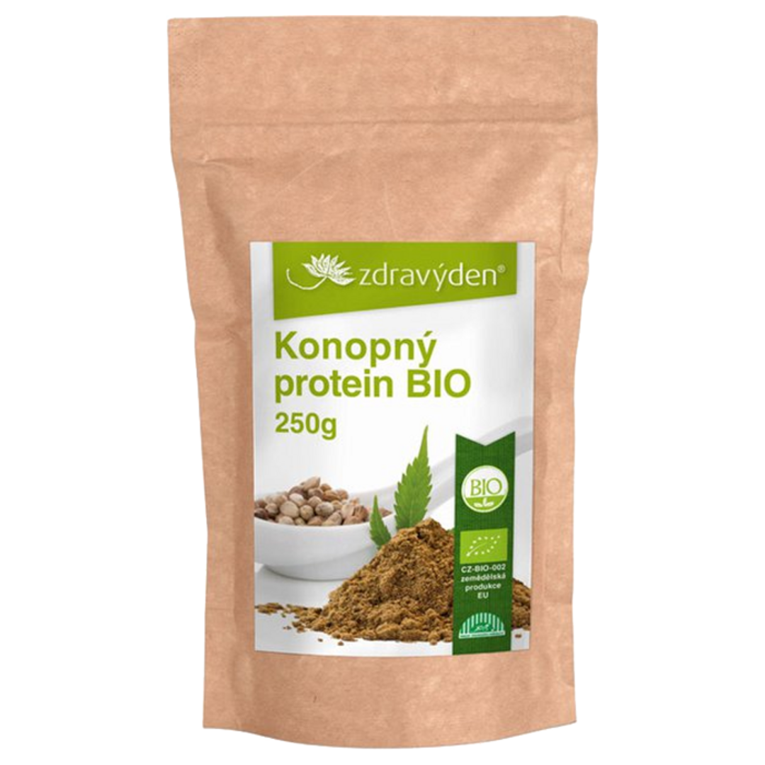 Zdravý den Konopný protein BIO - 250g Zdravý den