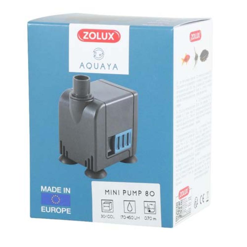 Zolux AQUAYA MINI PUMP 80 čerpadlo pro akvária od 60 do 80 litrů 6W Zolux