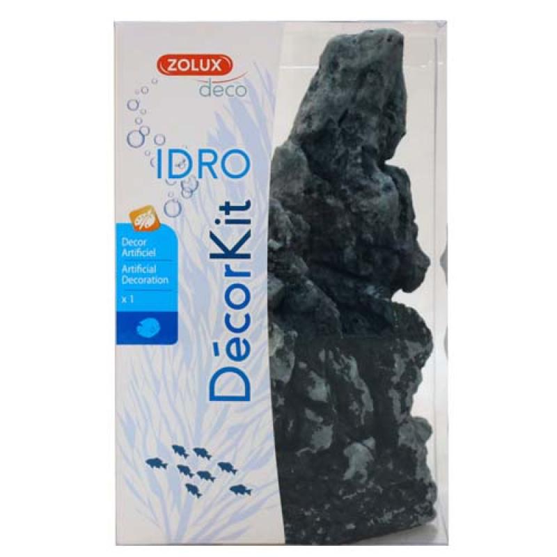 Zolux Dekorace do akvárií IDRO KIT BLACK STONE M 15x12x20cm Zolux