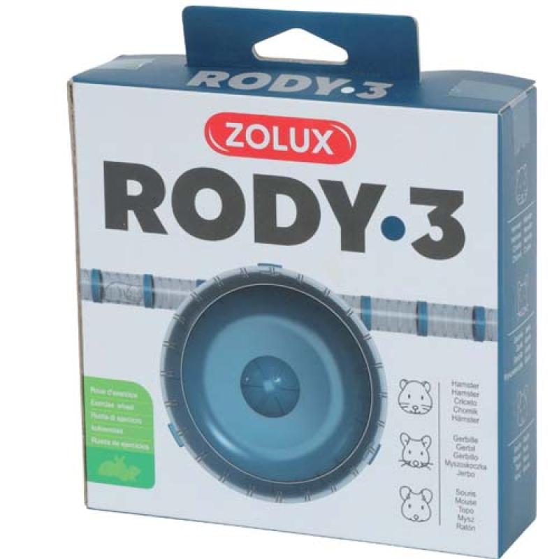 Zolux RODY3 tichý kolotoč modrý 140x85x140 Zolux