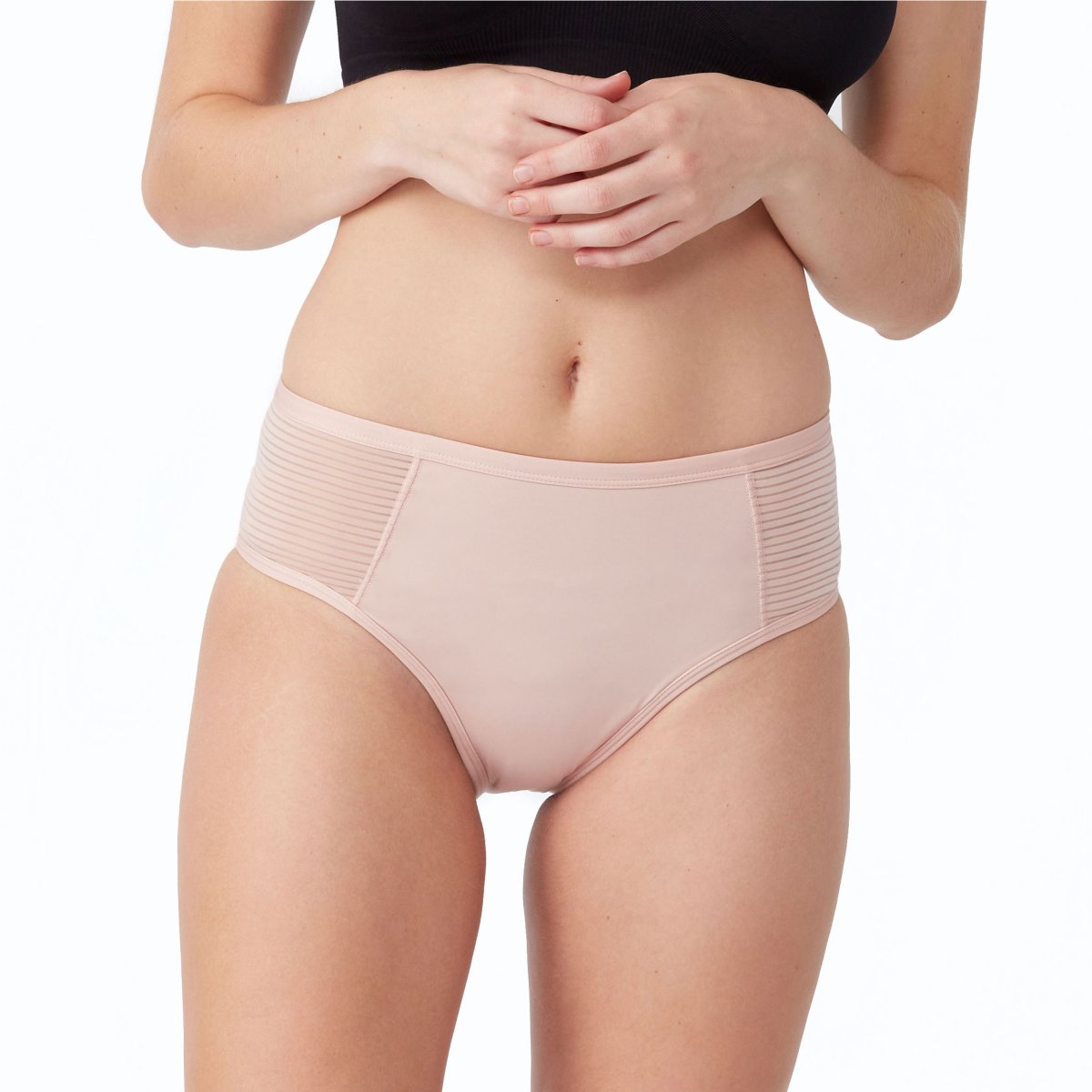 love Luna Menstruační kalhotky LUXE Midi Putty Pink (LOVE016PP) 3XL Love Luna