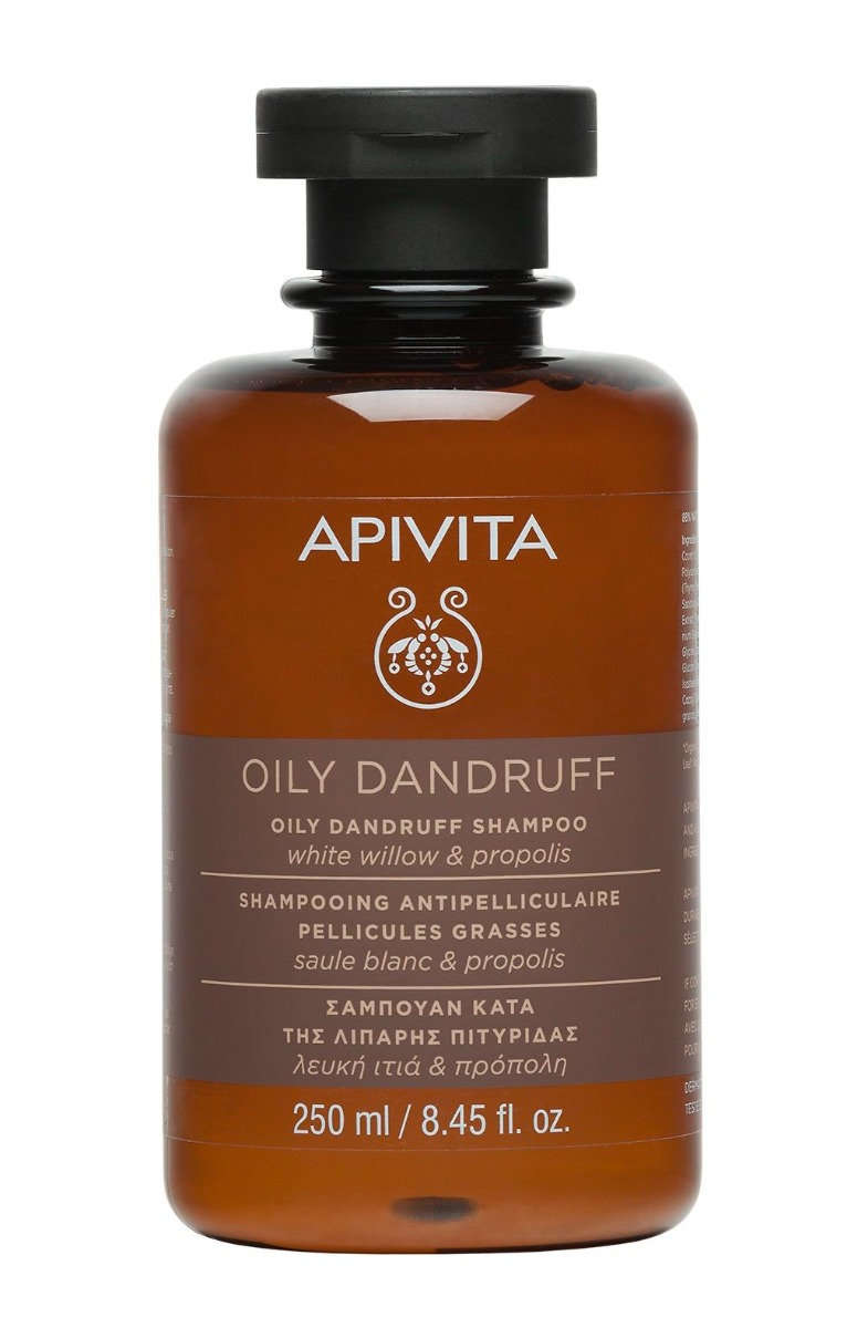 APIVITA Oily Dandruff šampon proti lupům na mastné vlasy 250 ml APIVITA