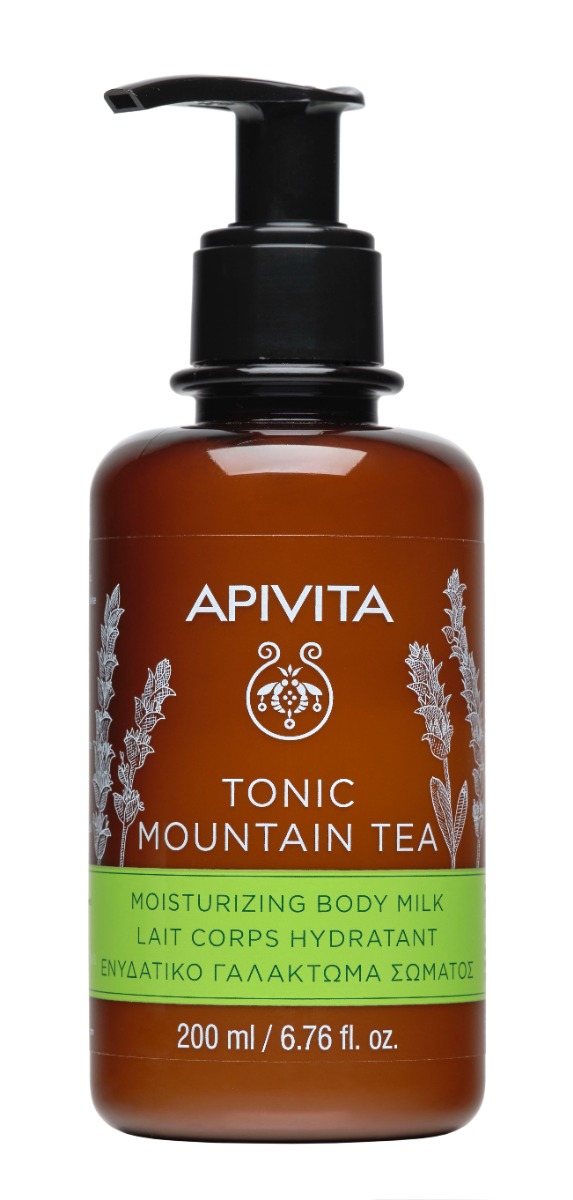 APIVITA Tonic Mountain Tea hydratační tělové mléko 200 ml APIVITA