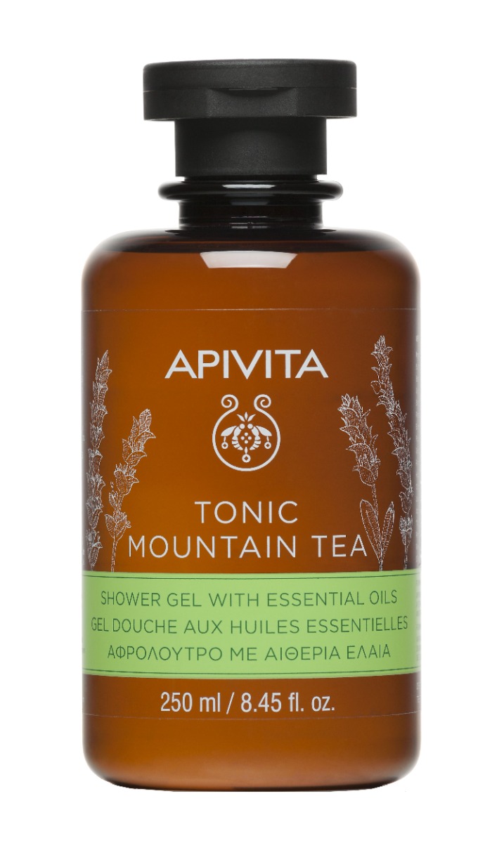 APIVITA Tonic Mountain Tea tonizující sprchový gel 250 ml APIVITA