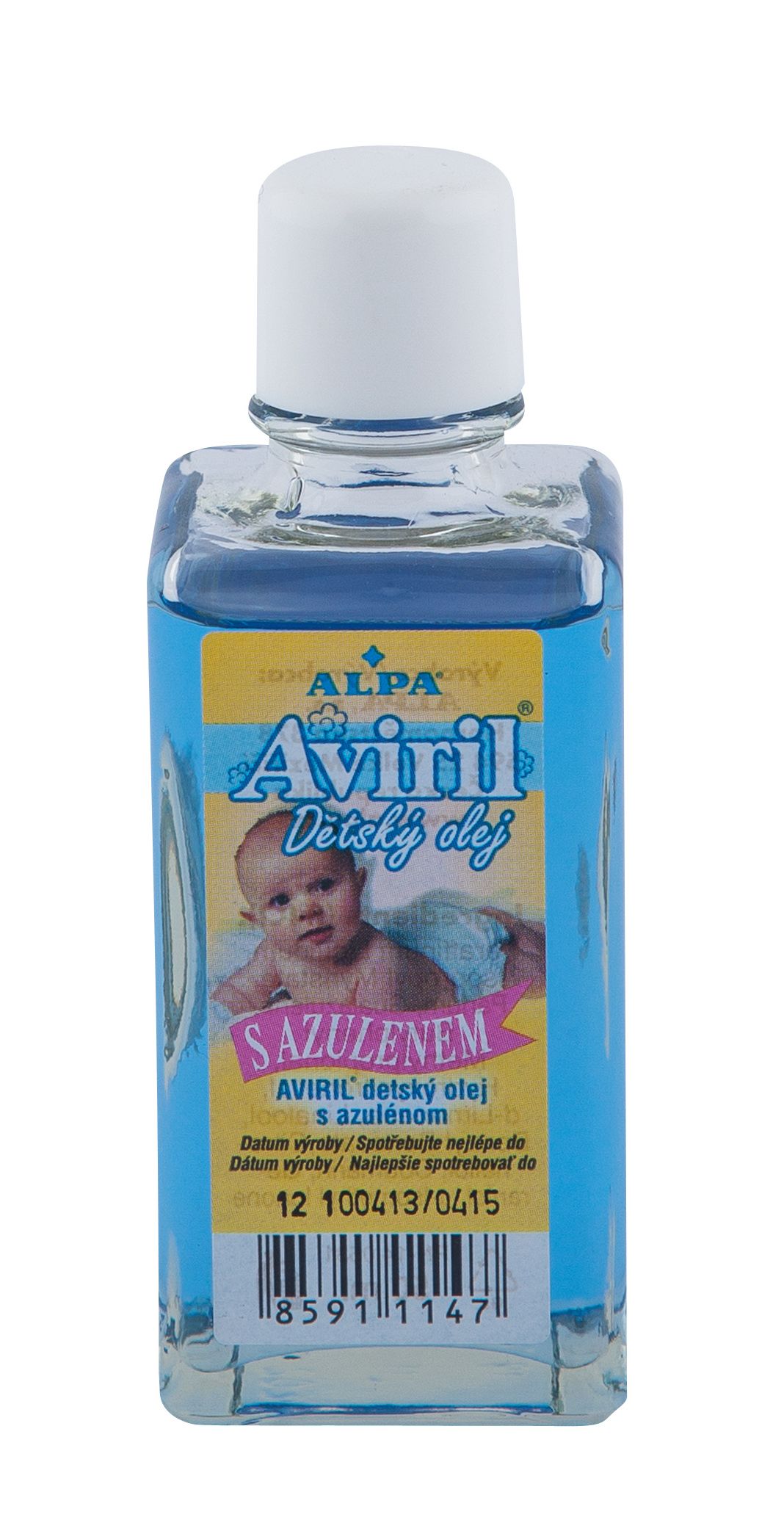 Alpa Aviril Dětský olej s azulenem 50 ml Alpa