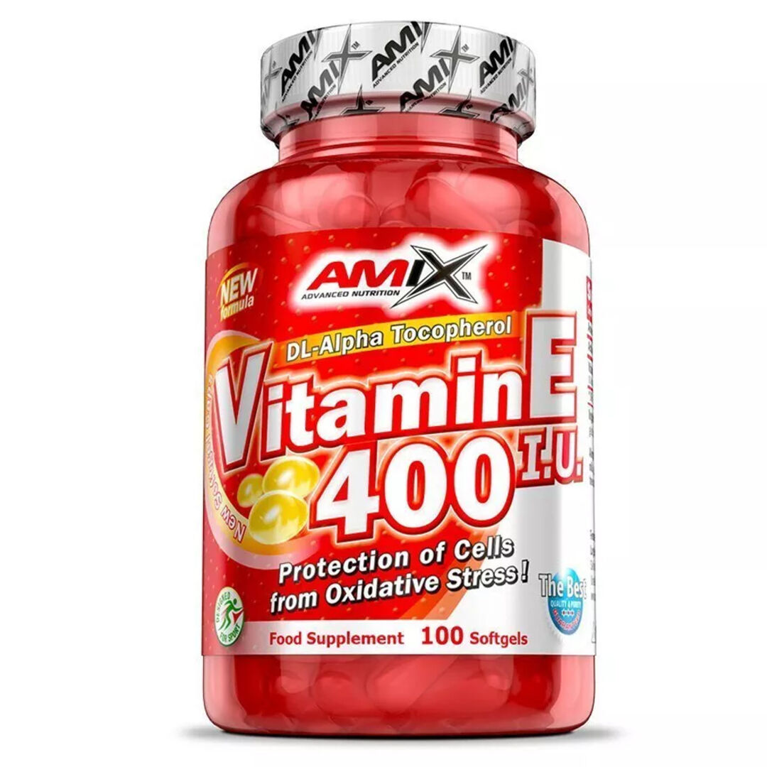 Amix Nutrition Vitamin E400 I.U. - 100 kapslí Amix Nutrition