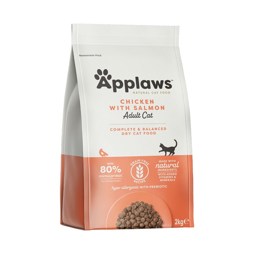 Applaws Cat Adult Kuře s Lososem granule 2 kg Applaws