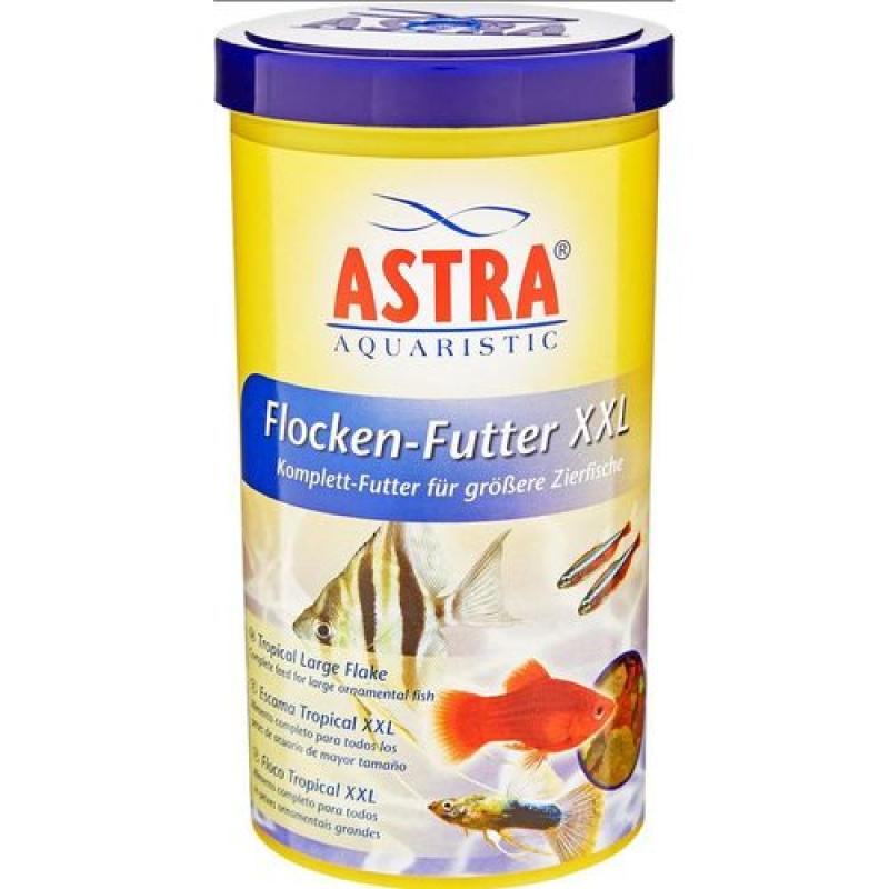 Astra FLOCKEN-FUTTER  XXL 1.000/ 200g ml krmivo z velkých vloček pro velké druhy ak Astra