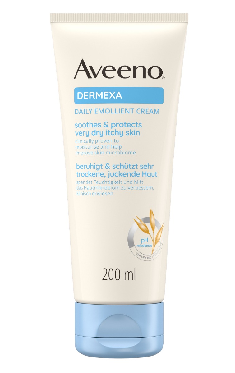 Aveeno Dermexa Emolienční tělový krém 200 ml Aveeno