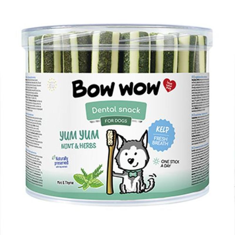 BOW WOW Yum Yum Máta a Bylinky 12cm 1ks BOW WOW