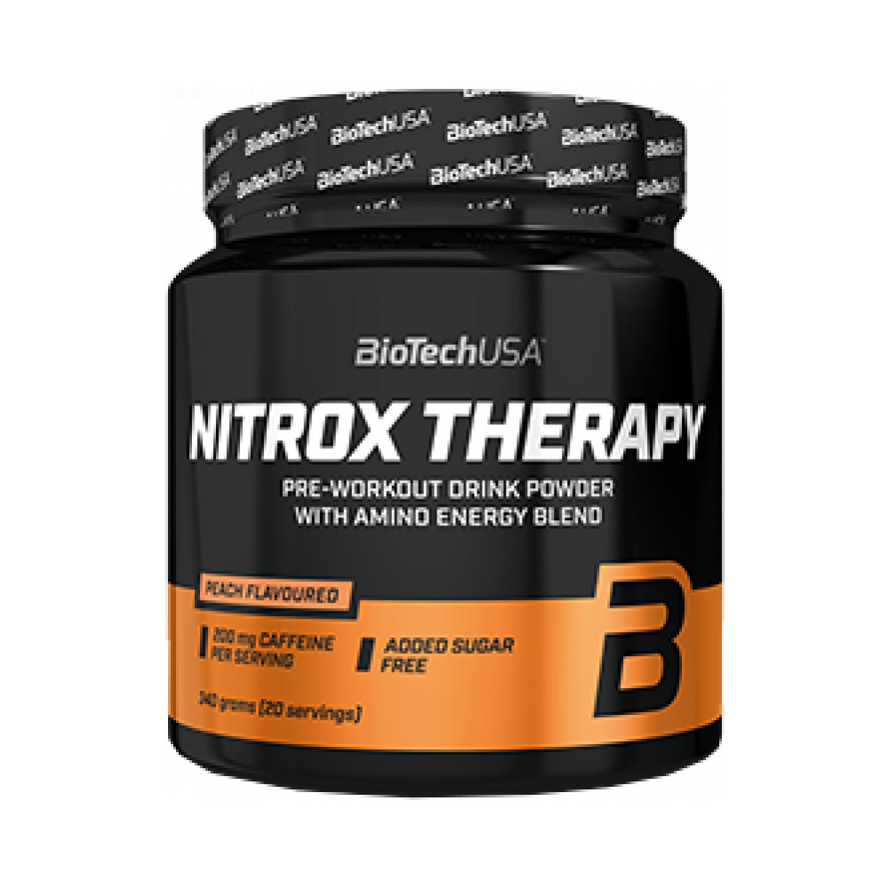 BioTech USA Nitrox Therapy 340g - modrý hrozen BioTech USA