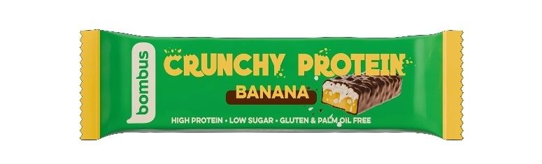 Bombus Crunchy Protein Banana 50 g Bombus