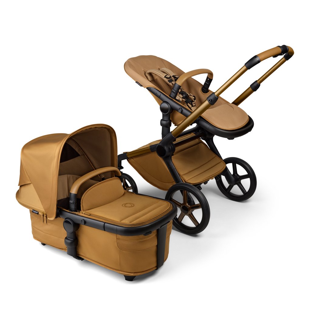 Bugaboo Kočárek kompletní Fox 5 Amber glow - Noir limitovaná edice Bugaboo