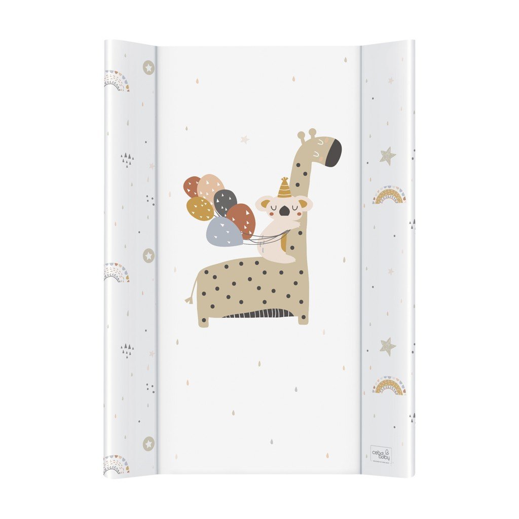 Ceba Podložka přebalovací 2-hranná s pevnou deskou (50x70) Comfort Giraffe Ceba