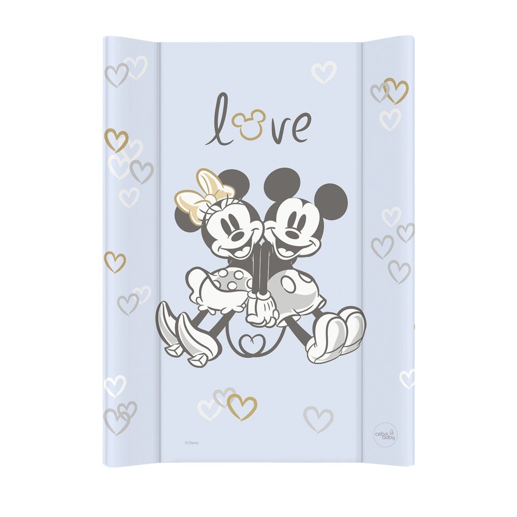 Ceba Podložka přebalovací s pevnou deskou COMFORT (50x70) Disney Minnie & Mickey Blue Ceba