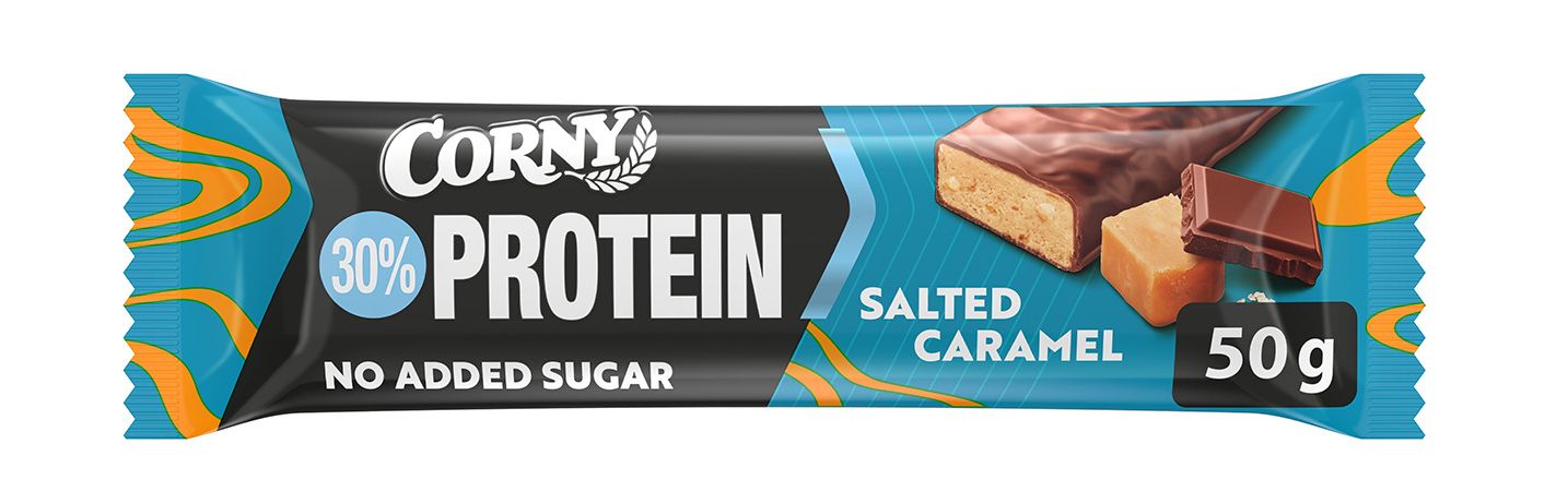 Corny Protein 30% slaný karamel 50 g Corny