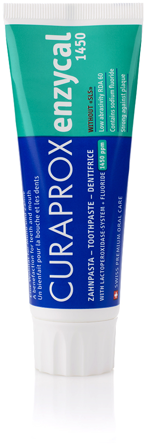 Curaprox Enzycal 1450 ppm zubní pasta 75 ml Curaprox