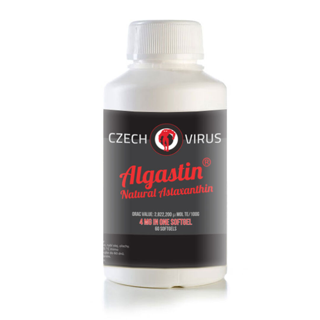 Czech Virus Algastin Natural Astaxanthin - 60 kapslí Czech Virus