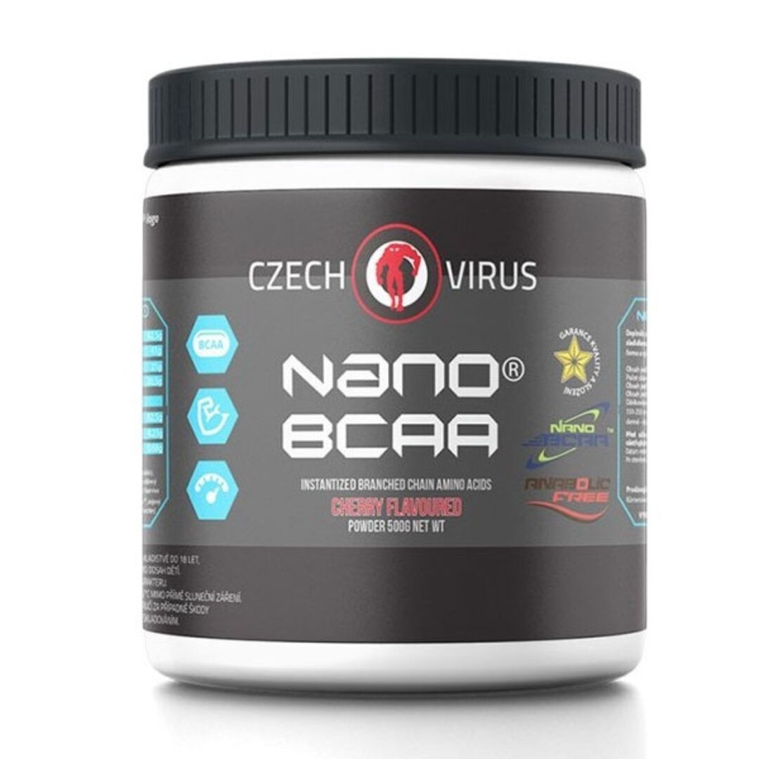 Czech Virus Nano BCAA 500g - kyselé jablko Czech Virus