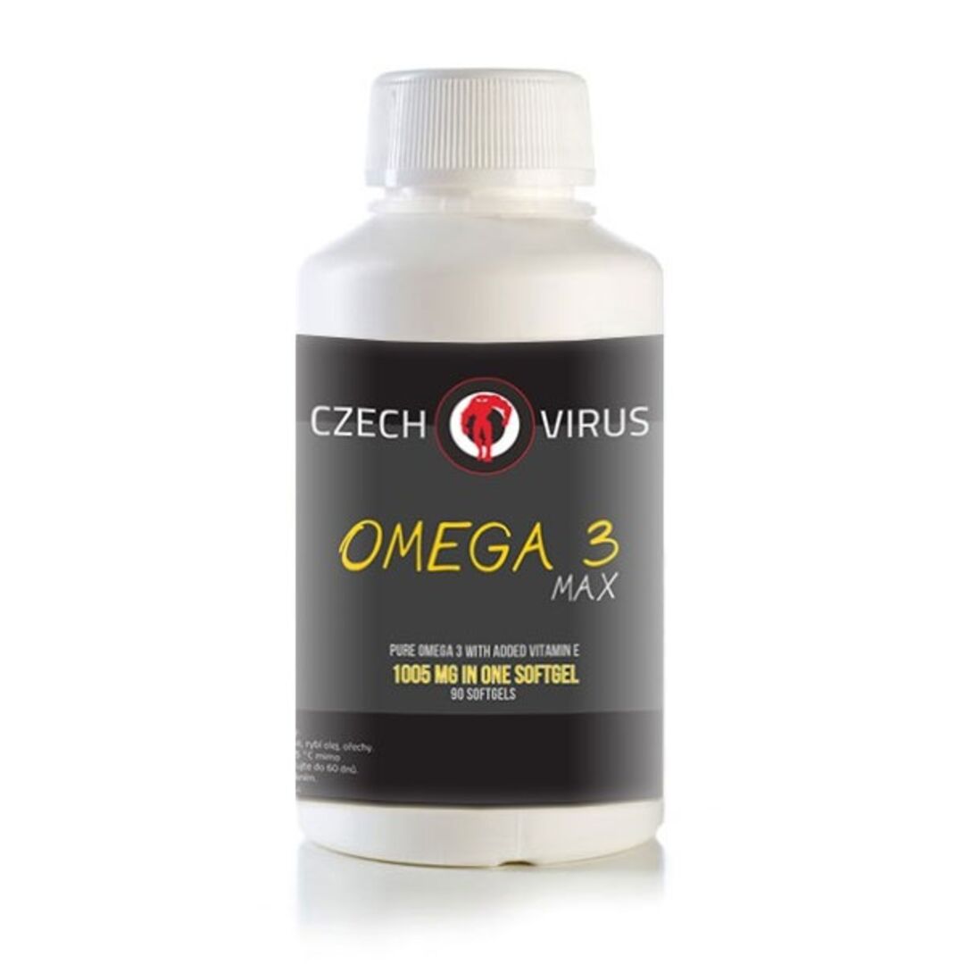 Czech Virus Omega 3 MAX - 90 kapslí Czech Virus