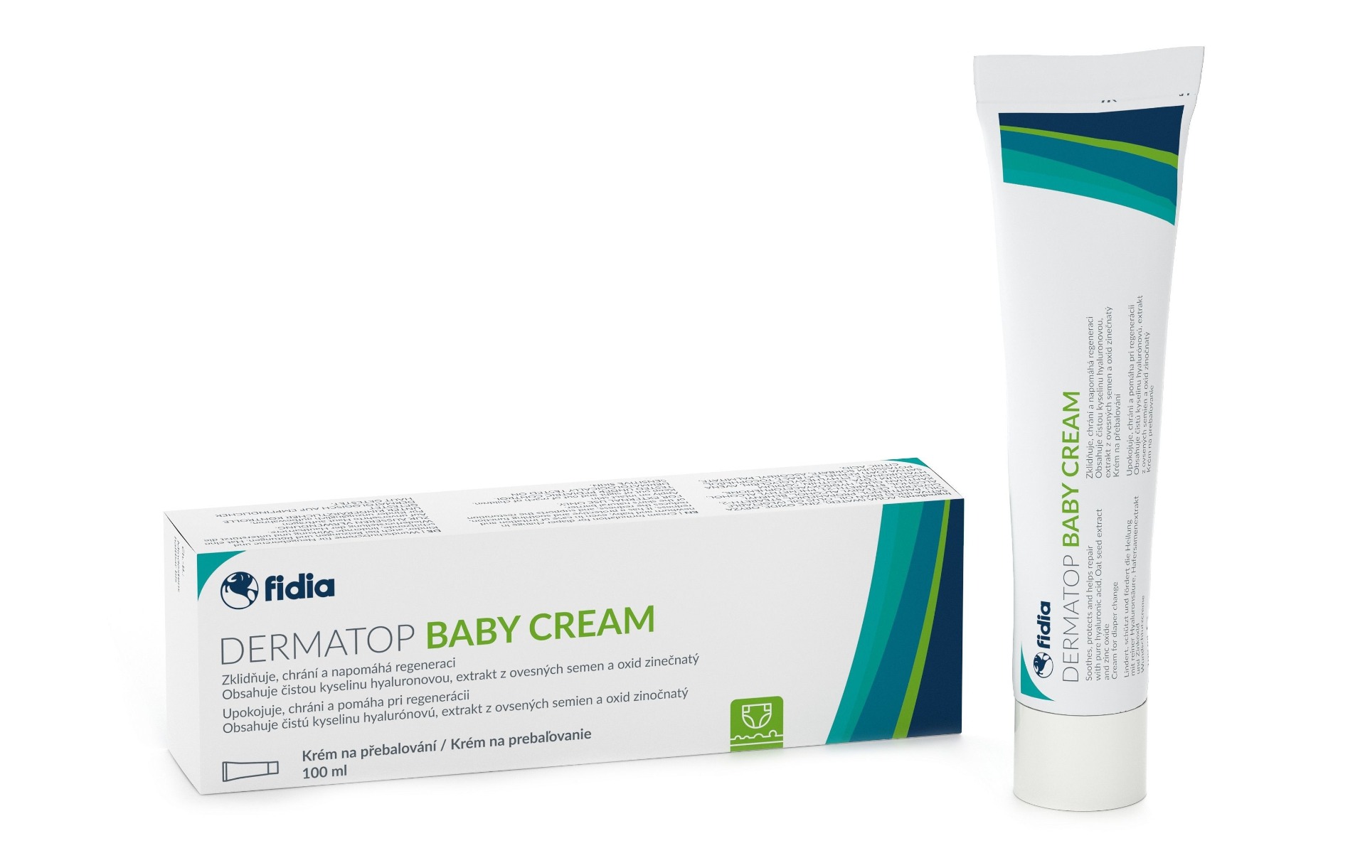 DERMATOP Baby Cream krém na přebalování 100 g DERMATOP