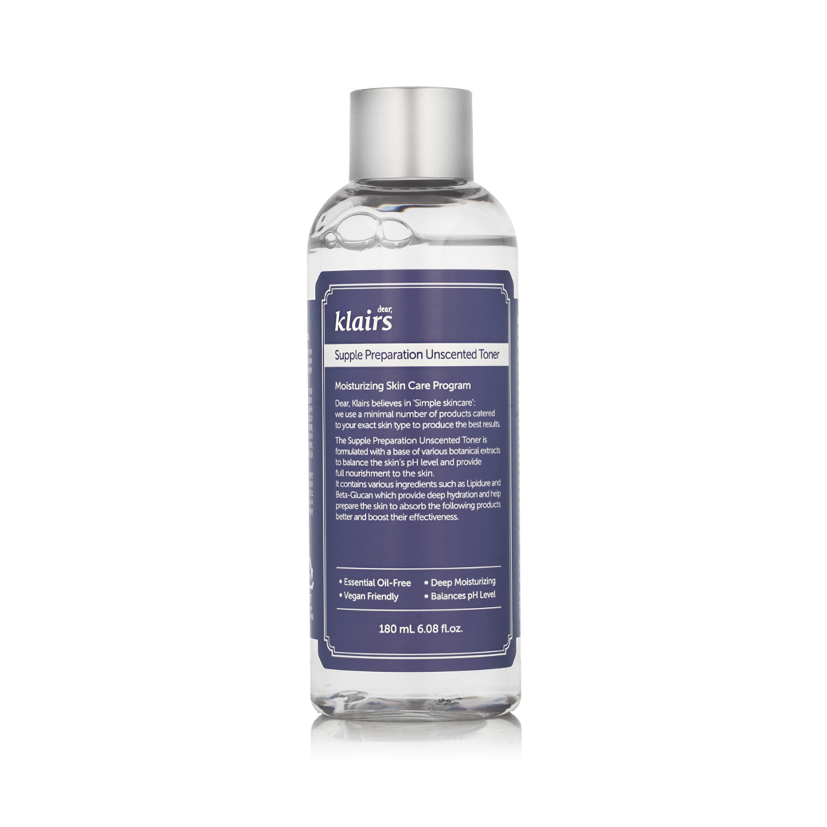 Dear Klairs Supple Preparation Unscented Toner 180 ml Dear Klairs