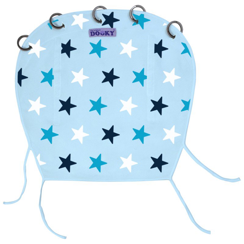 Dooky design clona Baby Blue / Blue Stars Dooky