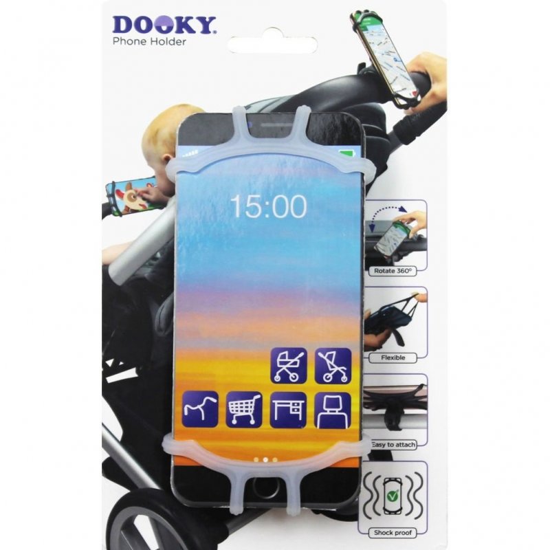 Dooky univerzální držák na mobilní telefon Transparent Dooky