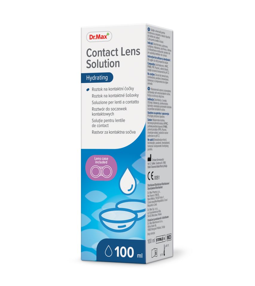 Dr. Max Contact Lens Solution roztok na kontaktní čočky 100 ml Dr. Max