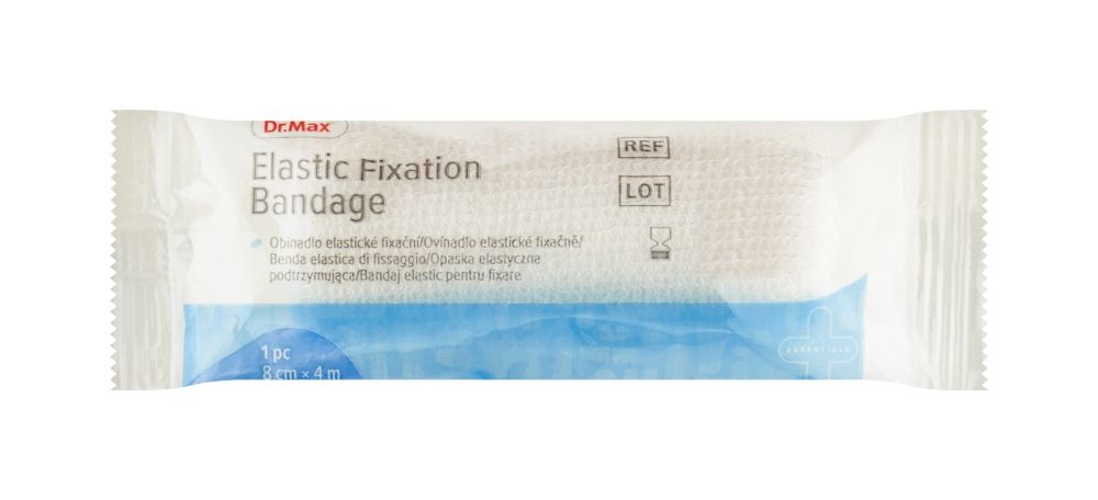 Dr. Max Elastic Fixation Bandage 8 cm x 4 m 1 ks Dr. Max