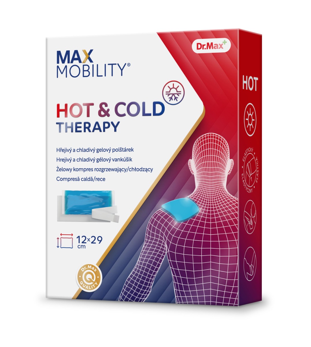 Dr. Max Hot&Cold Therapy termopolštářek 1 ks Dr. Max