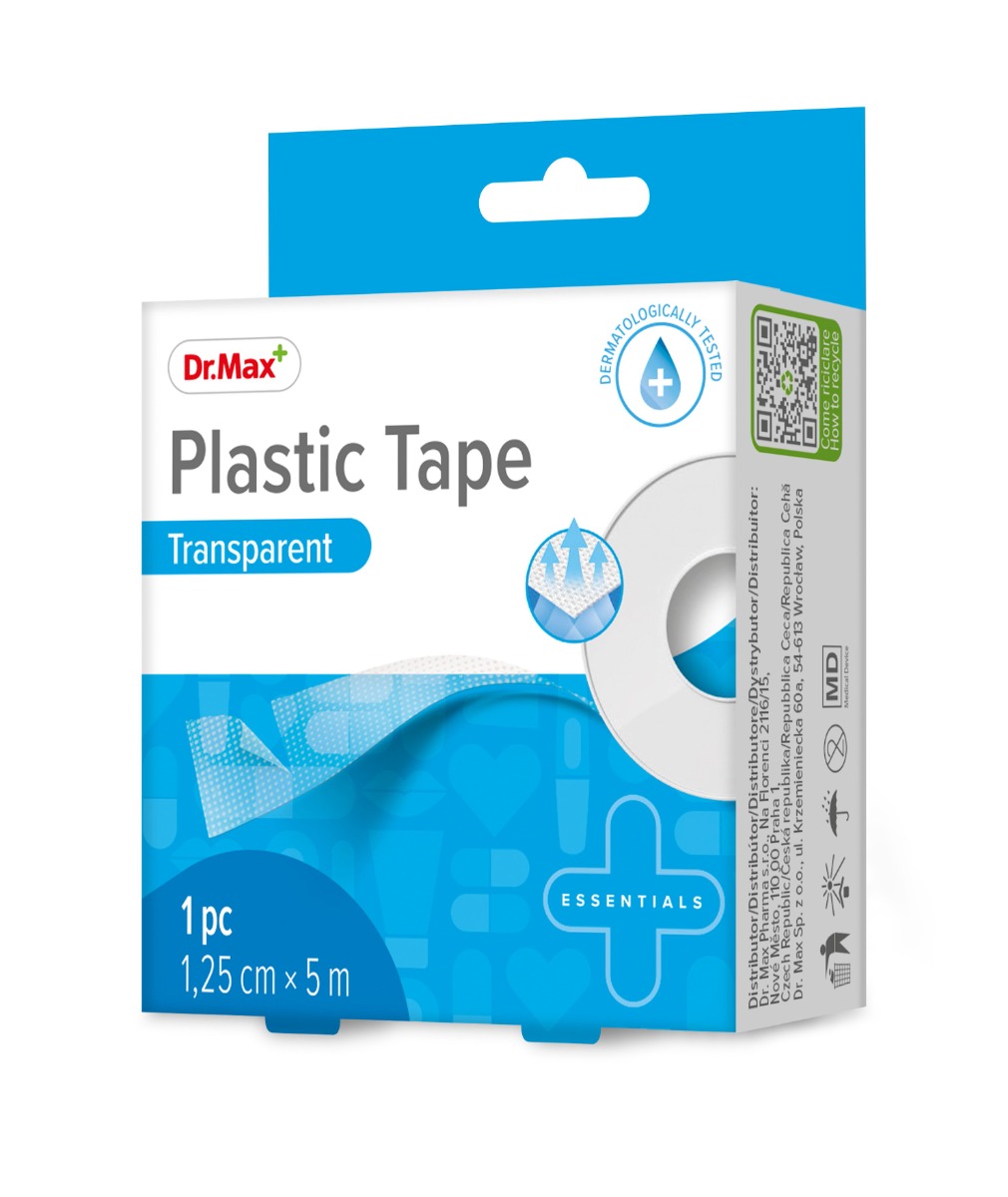 Dr. Max Plastic Tape Transparent 1