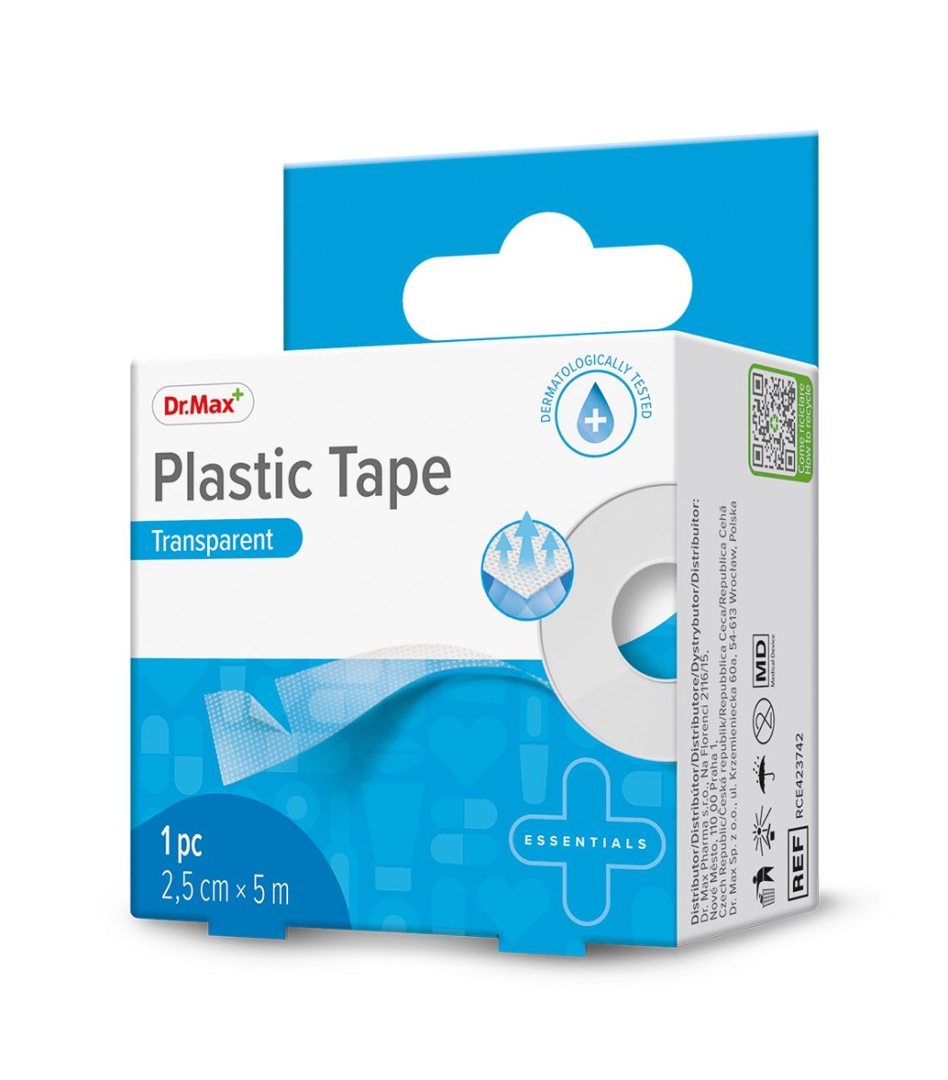 Dr. Max Plastic Tape Transparent 2