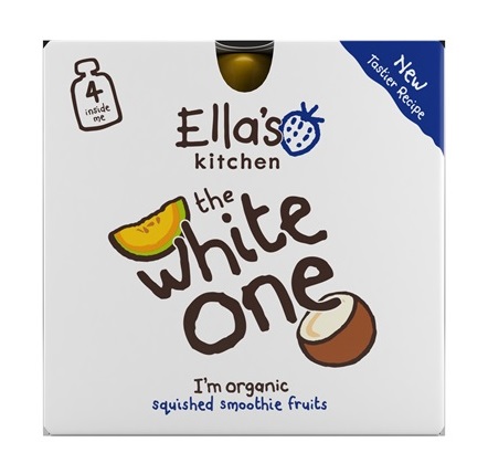 Ellas Kitchen BIO White One Ovocné pyré s melounem 6m+ kapsičky 4x90 g Ellas Kitchen